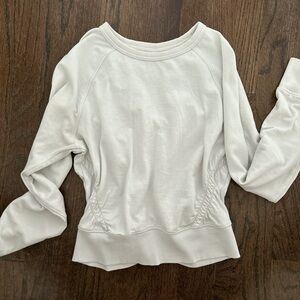 Athleta Cream Sweatshirt